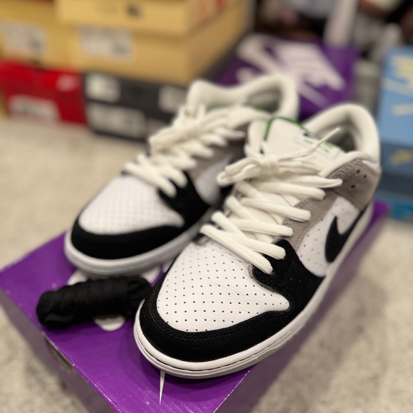Nike SB Dunk Chlorophyll mens sz 10 - Picture 1 of 7